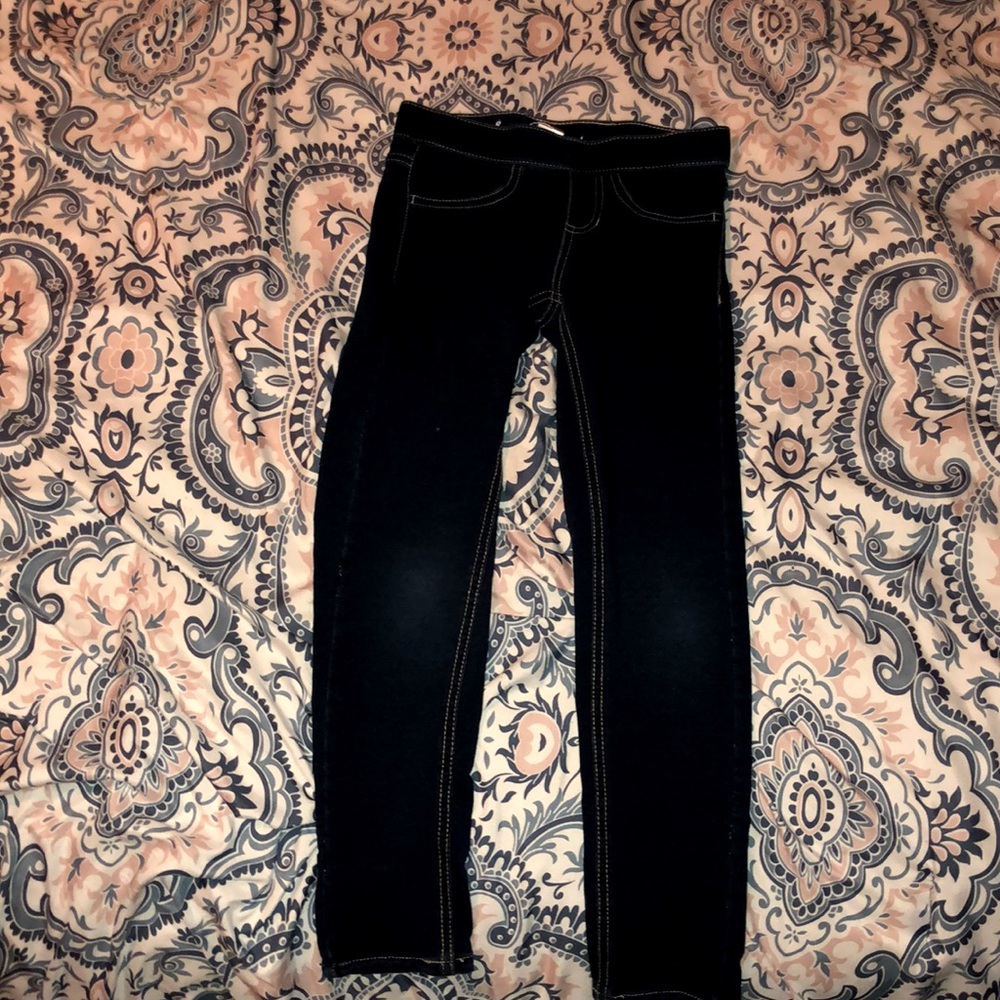 girls skinny jeggings size 8